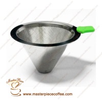 ตะแกรงกรองกาแฟดริป สแตนเลส Stainless coffee filter for drip 