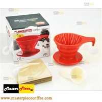 TIAMO Dripper (สีแดง) 1-2 Cups